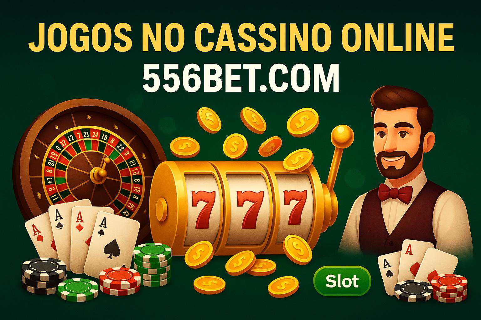 Jogos de cassino online inovadores e emocionantes na 556BET.COM