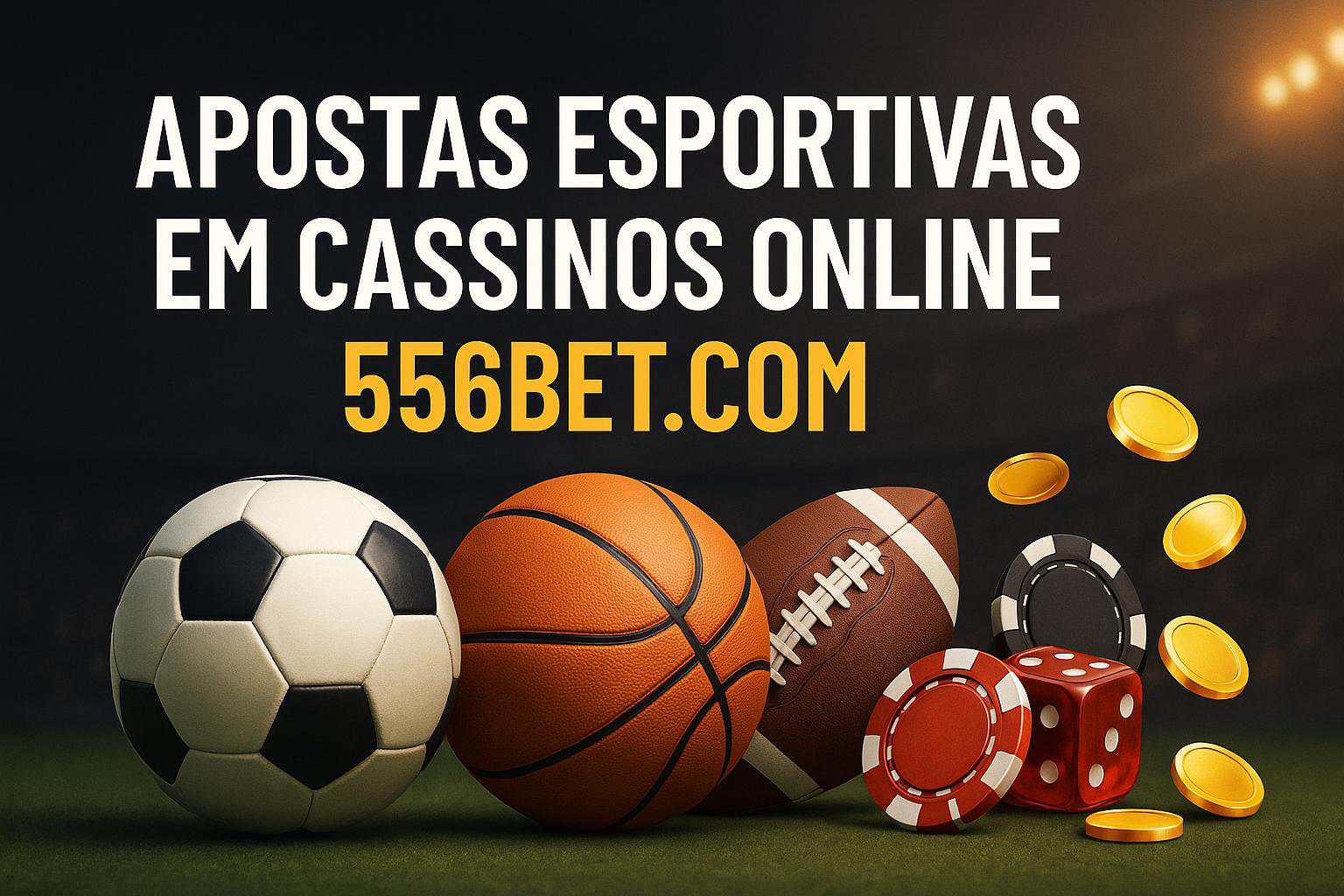 Aposte em apostas esportivas no cassino online 556BET.COM
