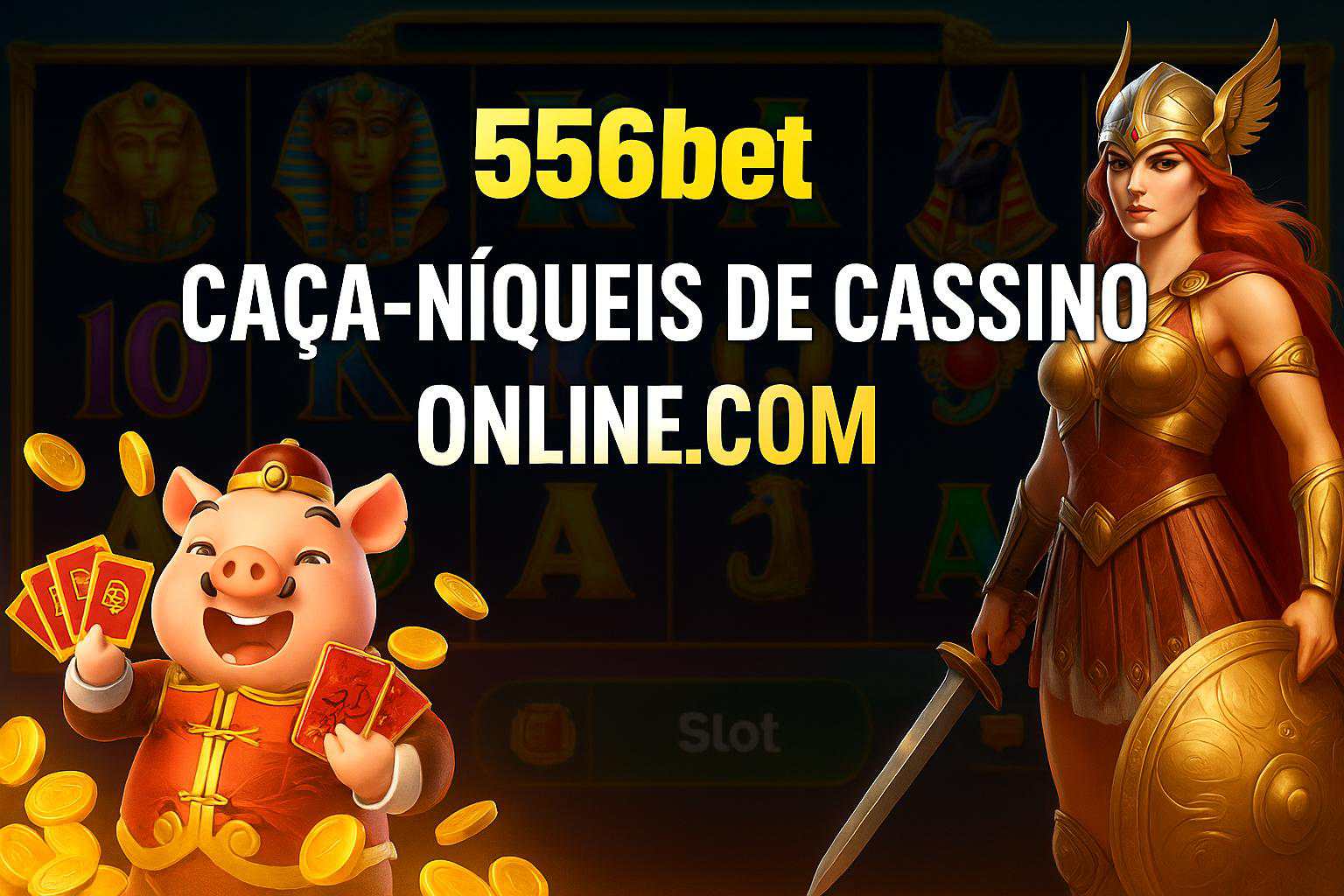 Explore o mundo das slot machines no 556BET.COM Casino